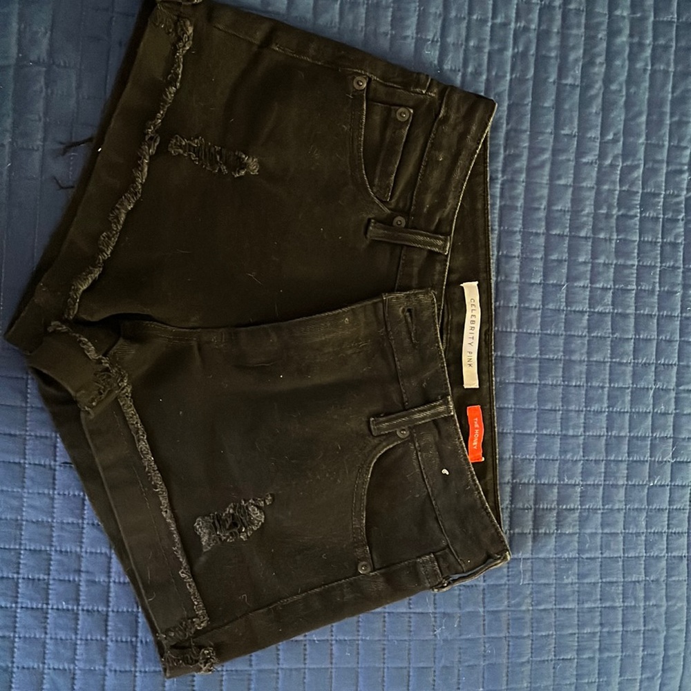 Celebrity Pink Black Shorts